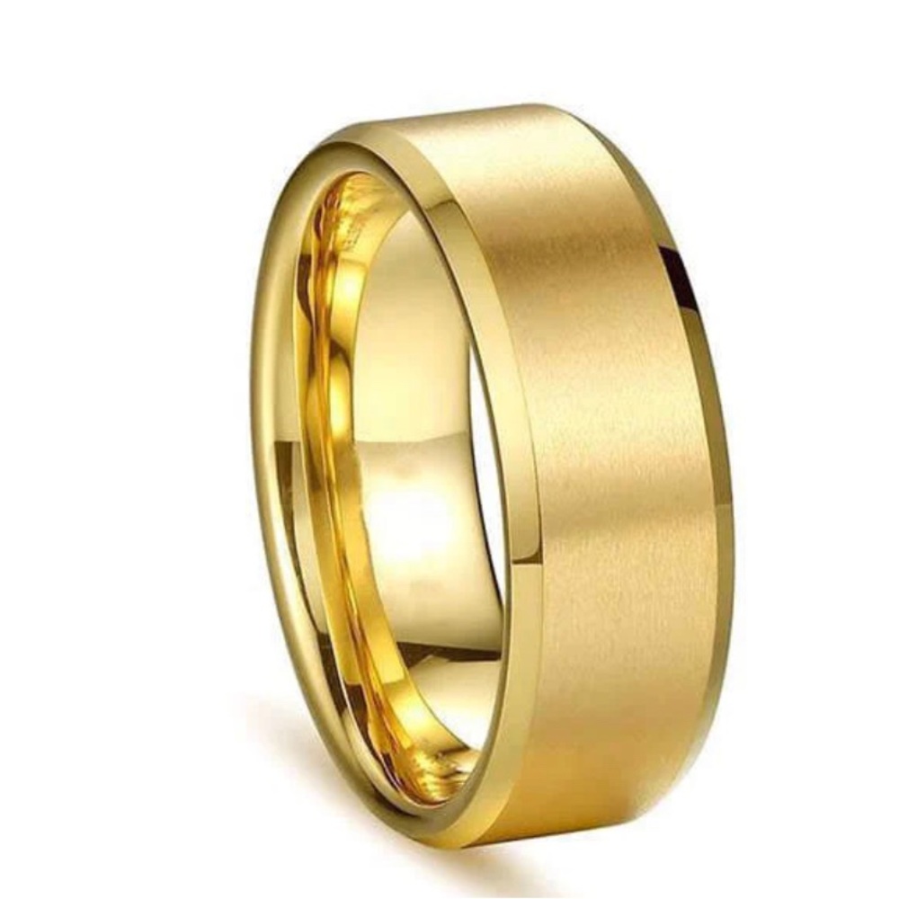 Modern Gents titanium ring